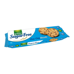 Gullon ciastka z kawałkami czekolady Choc Chips 150 g, bezcukrowe.